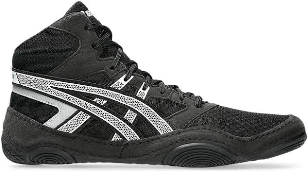 ASICS Snapdown 4 Wrestling Shoes - Black/White 10