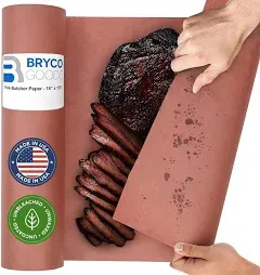 Bryco Goods Pink Kraft Butcher Paper Roll