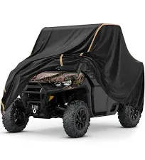 Kemimoto UTV Cover, All-Weather Protection UTV Cover Two Seater Compatible with