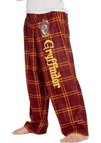 Intimo Harry Potter Big Boys Houses Plaid Pajama Lounge Pants