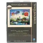 Dimensions Gold Collection Balloon Glow Counted Cross Stitch Kit