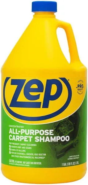 Zep Concentrated Carpet Extractor Shampoo