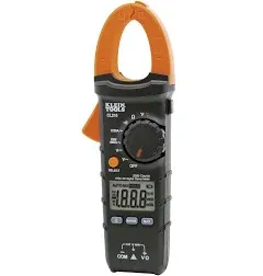 Klein Tools CL220 Digital Clamp Meter, Auto-Ranging 400 Amp AC, AC/DC Voltage