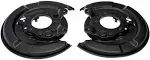 Dorman 924-661 Rear Brake Backing Plate Compatible with Select Toyota Models, 1 Pair