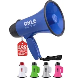 Pyle PMP21BL Battery-Operated Compact Portable Megaphone Speaker