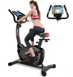 Harison Electromagnetic Self-powered/Magnetic Upright Exercise Bike