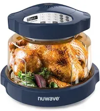 Nuwave Pro Plus 2 Infra-Red Oven, Countertop, Convection, Cook Fresh or Frozen, No Defrosting or Preheating, Cook Healthy, 360 Surround Heat, Adjustable Temps, 100 Presets, 50 Memory, Tough Power Dome