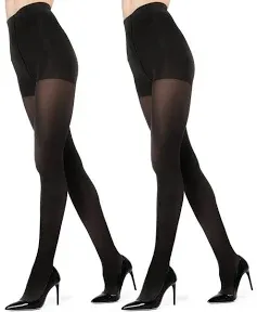 Memoi Microfiber Opaque Tights 2 Pack MO-646