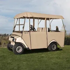 Classic Accessories Fairway 4-Person Deluxe 4-Sided Golf Cart Enclosure