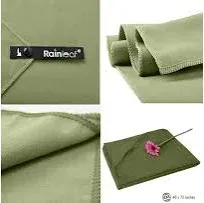 Rainleaf Microfiber Towel Perfect Travel & Gym & Camping Towel. Quick Dry - Super Absorbent - Ultra Compact - Lightweight. Suitable for Trip, Beach, Shower, Backpacking, Pool