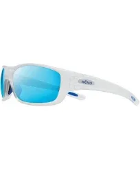 NEW Revo JASPER Clear Matte POLARIZED Blue Crystal Glass Sunglasses 1111 09 H2O