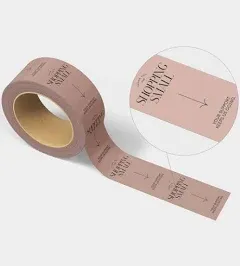 ShippyTape Thank You for Shopping Small Printed Packing Tape