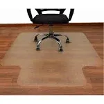 AiBOB Office Chair Mat for Hardwood Floors, 45 X 53 in, Heavy Duty Floor Mats for Computer Desk, Easy Glide for Chairs, Flat Without Curling