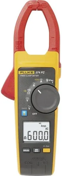 Fluke Fluke-374 FC AC/DC Clamp Meter