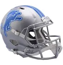 DETROIT LIONS NFL Riddell SPEED Full Size Replica Football Helmet