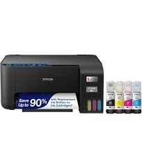 Epson EcoTank ET-2400 Wireless Color All-in-One Cartridge-Free Supertank Printer with Scan and Copy