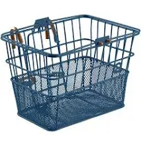 Retrospec Detachable Steel Half-Mesh Apollo Bike Basket with Handles