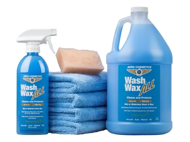 Aero Cosmetics Wet or Waterless Car Wash Wax Kit