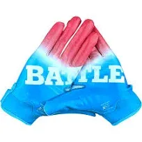 Battle Sports Wide Receiver Football Gloves - Adult and Youth Football Gloves