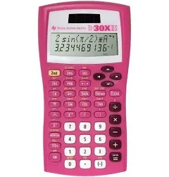 Texas Instruments Ti-30x IIs Scientific Calculator - Pink