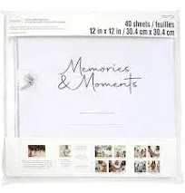 Recollections Memories & Moments Guided Scrapbook Layouts