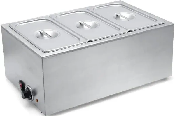 SYBO Bain Marie Buffet Food Warmer Steam Table