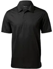 "Sport-Tek Men's Forest Green PosiCharge Active Textured Polo"