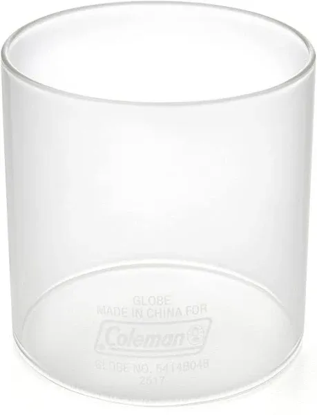 Coleman Small Glass Replacement Globe for Fueled Lanterns, Glass Globe for Smaller Coleman Lanterns