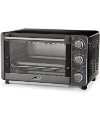 Dash Express Countertop Toaster Oven with Quartz Technology Bake Broil and To...