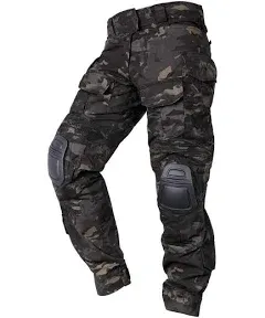 IDOGEAR SPORTS G3 Combat Pants for Men Tactical Military Pants with Knee Pads...