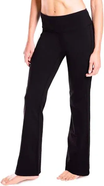 Yogipace 25"/27"/29"/31"/33"/35"/37",Petite/Regular/Tall,Women's Bootcut Yoga Pants Long Workout Pant