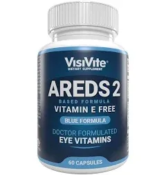 AREDS 2 E-Free Blue Eye Vitamin