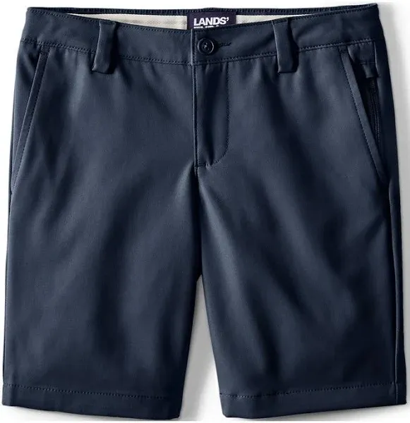 Girls 2-16 Lands' End Uniform Performance Chino Shorts