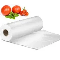 12&#034; X 16&#034; Plastic Produce Bag on a Roll, Bread and Grocery Clear Bag, 350