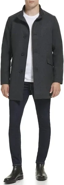 Kenneth Cole Men's Wool-Blend Coat