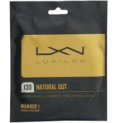 Luxilon Natural Gut 17 1.25mm Tennis Strings Set