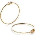 Jenny Bird - Medium Icon Hoop Earrings in Gold