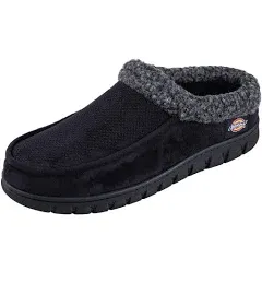 Dickies Men's Open and Closed Back Memory Foam Slippers with Indoor/Outdoor Sole