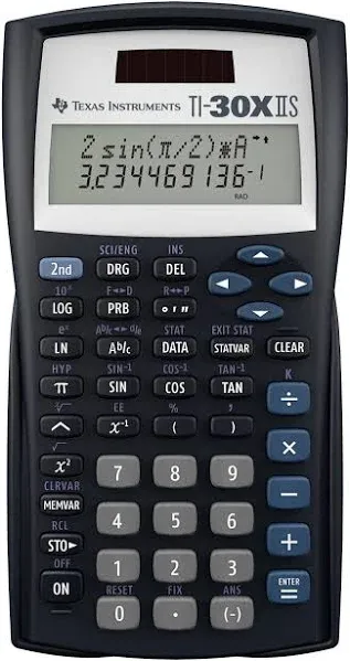 Texas Instruments Scientific Calculator TI-30X-IIS