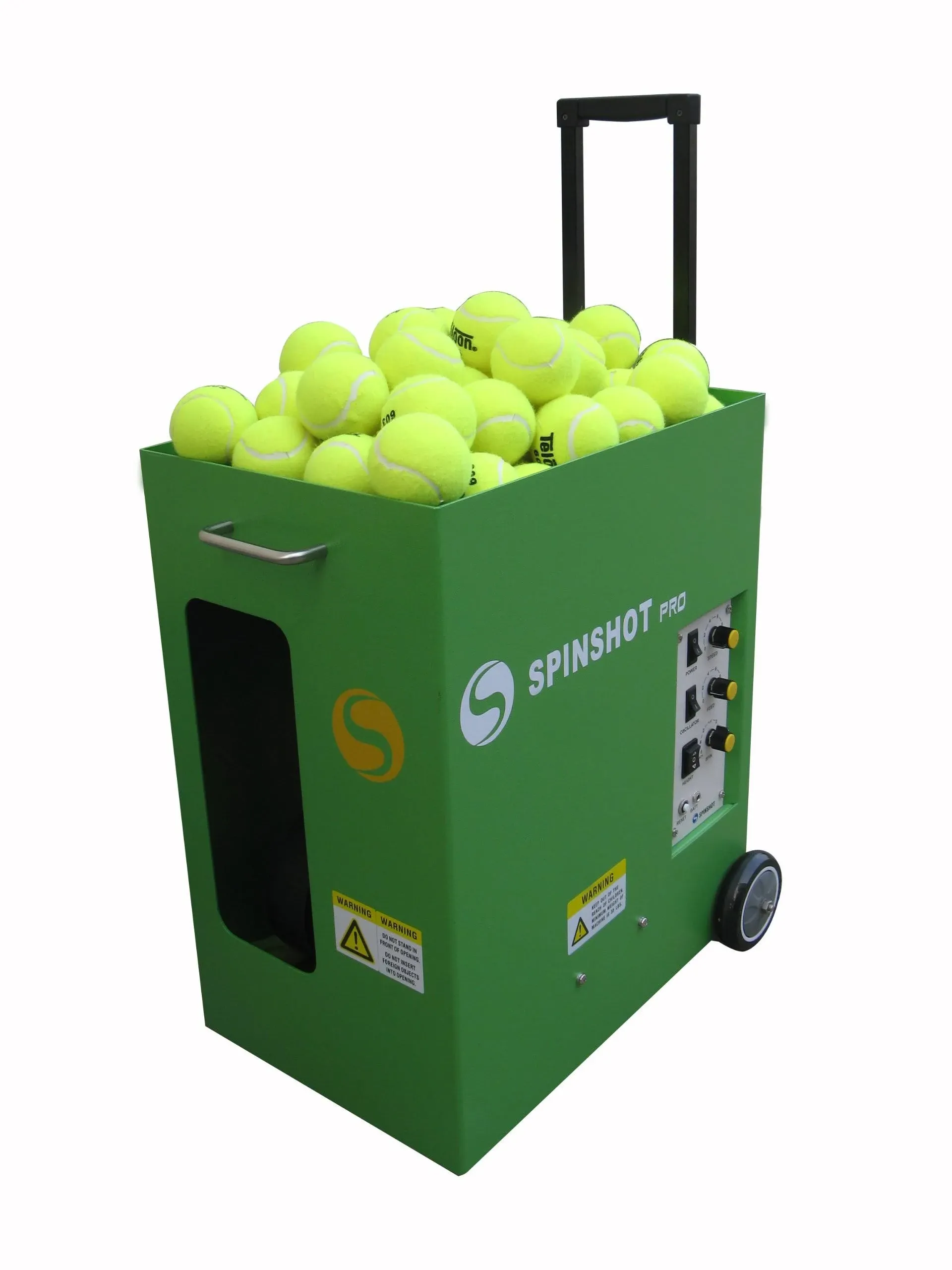 Spinshot Pro Tennis Ball Machine (The Best Model For Easy Use)