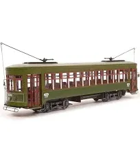 OCCRE TRAM NEW ORLEANS-1:24 SCALE/G45-WOOD &amp; METAL MOUNTING KIT- 53012