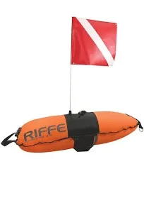 Riffe Torpedo Pro Dive Float with Flag