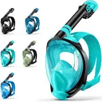 ZenopLIGE Full Face Snorkel Mask