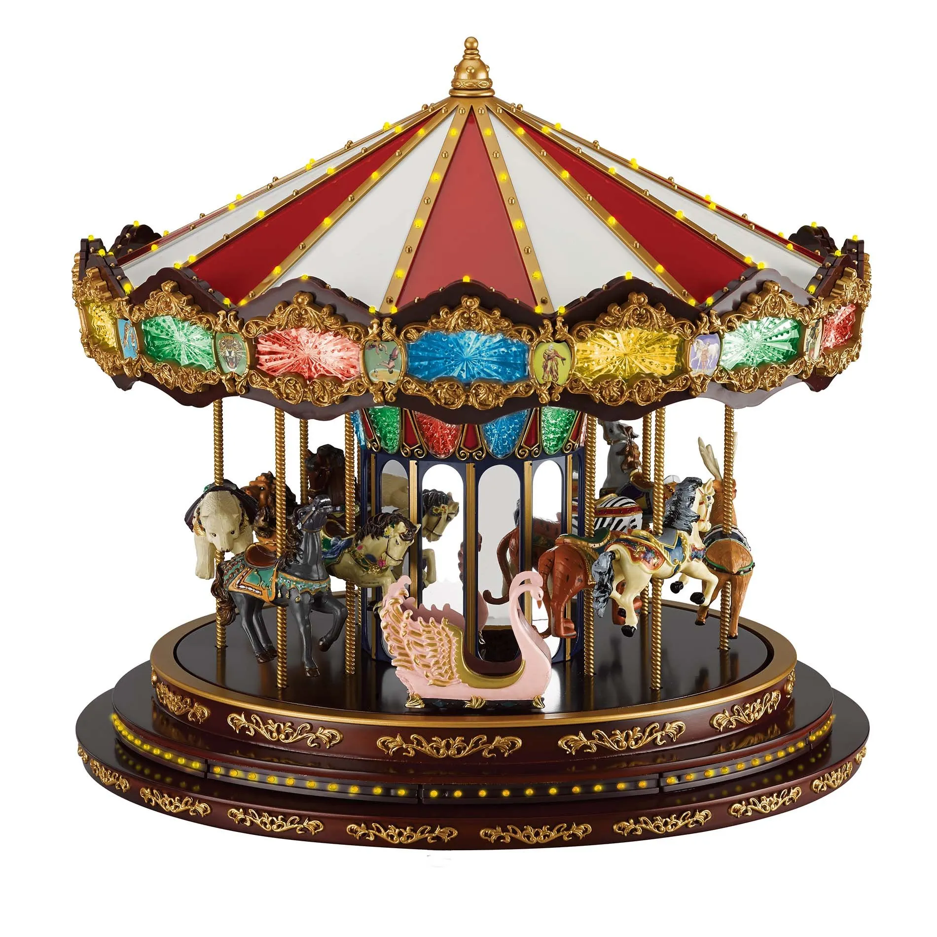 Mr. Christmas Marquee Deluxe Carousel Figurine