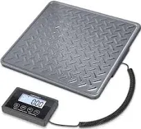 Shipping Scale 440Lb/1Oz Digital Heavy Duty Postal Strong Steel Platform LCD