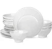 Stone by Mercer Project Nendo 16-Piece Stoneware Dinnerware Set