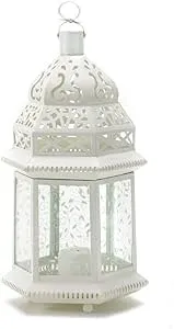 Large White Moroccan Lantern