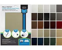 Pelle Instant Self-Adhesive Leather Repair Patch Blue Medium 8&#034; x 11&#034;