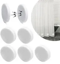 12Pcs Strong Magnetic Shower Curtain Weights, Waterproof Heavy Duty Magnets, Pre