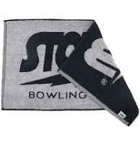 Storm Bowling Black/Grey Woven Loomed Bowling Towel - Free Shipping!